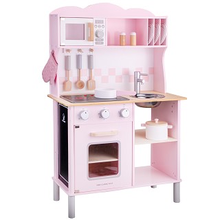 Kitchenette - modern - electric cooking - pink
